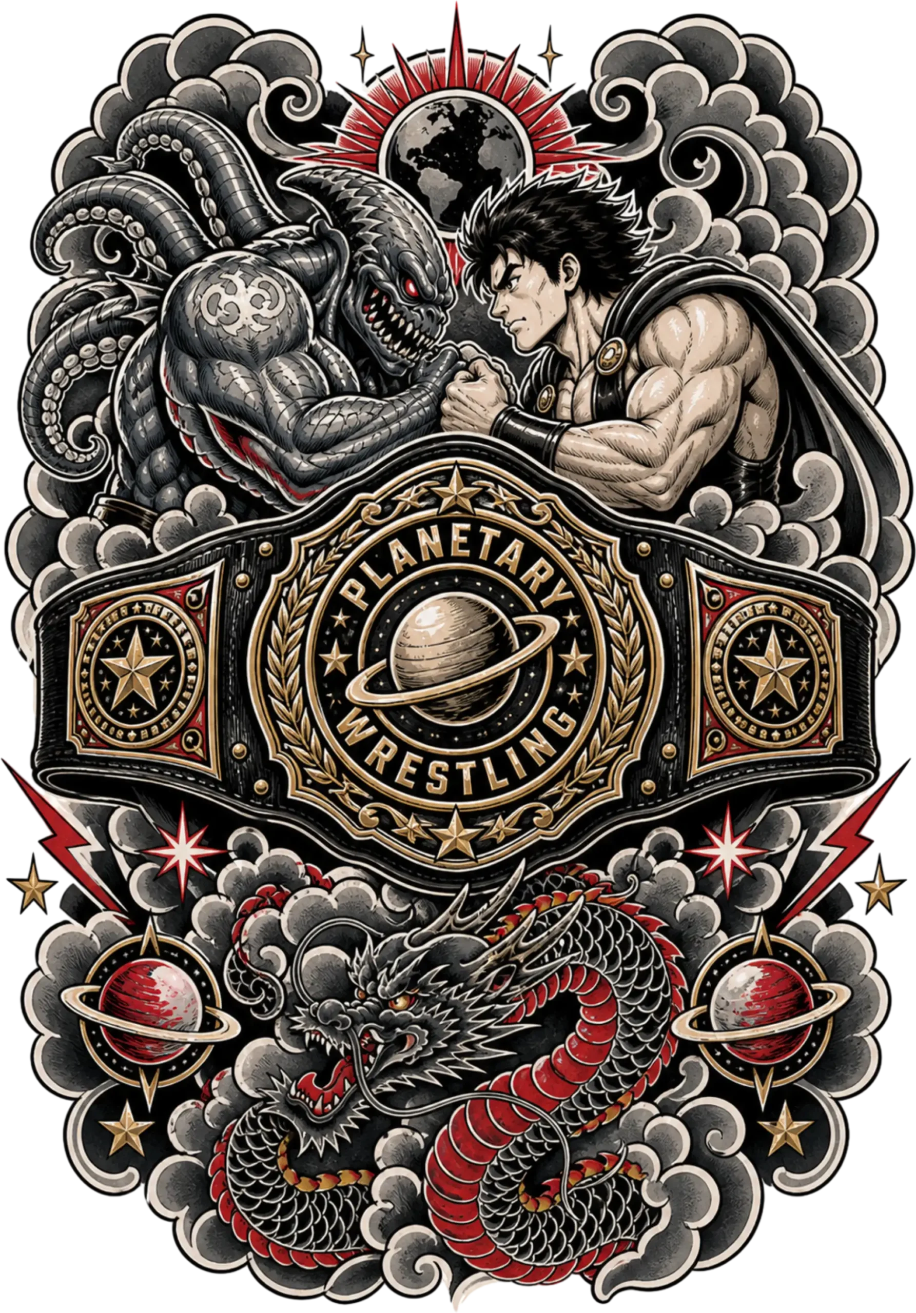 PLANETARY WRESTLING STYLE 3 - Image 3