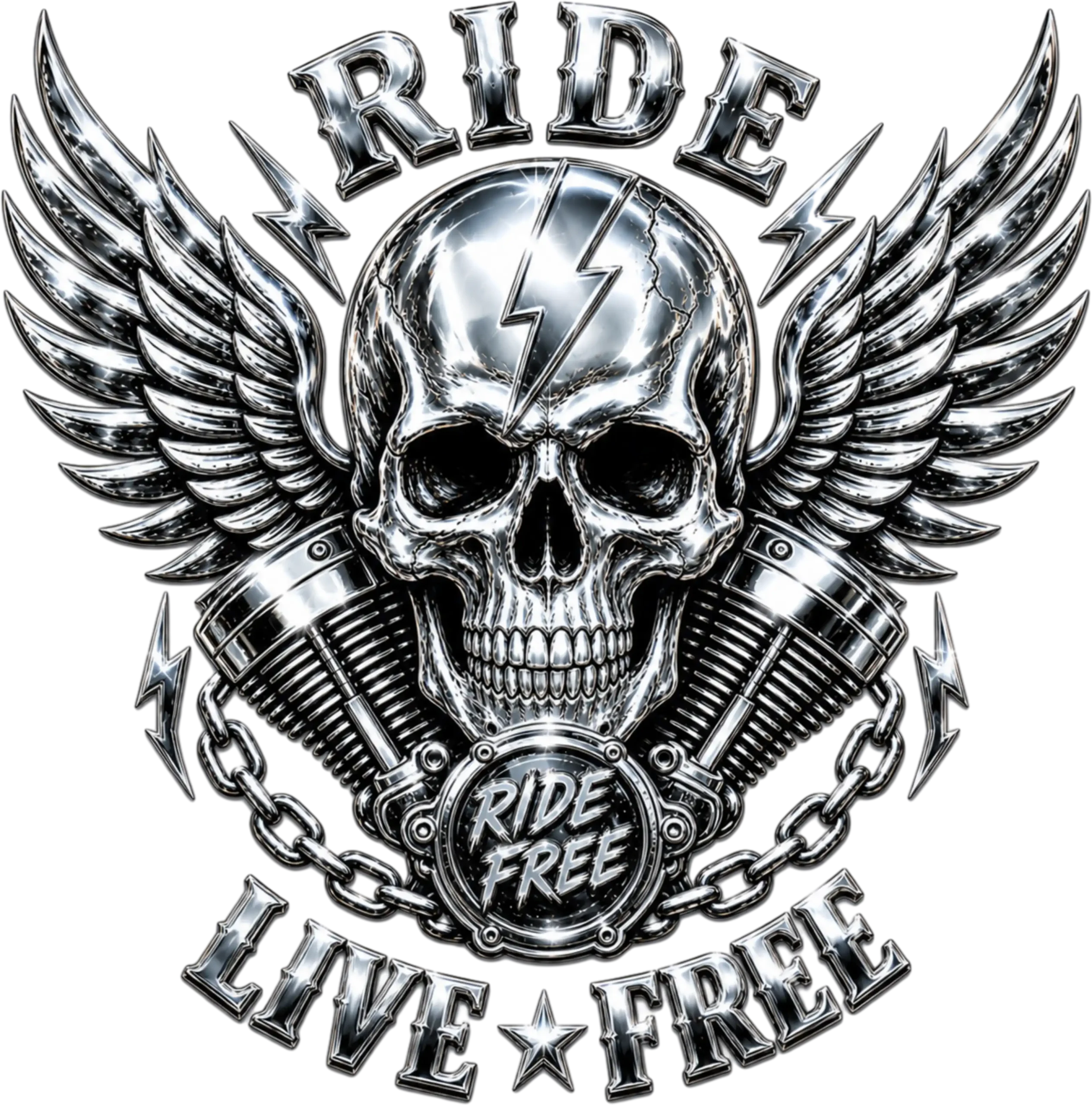 RIDE LIVE FREE CHROME - Image 4